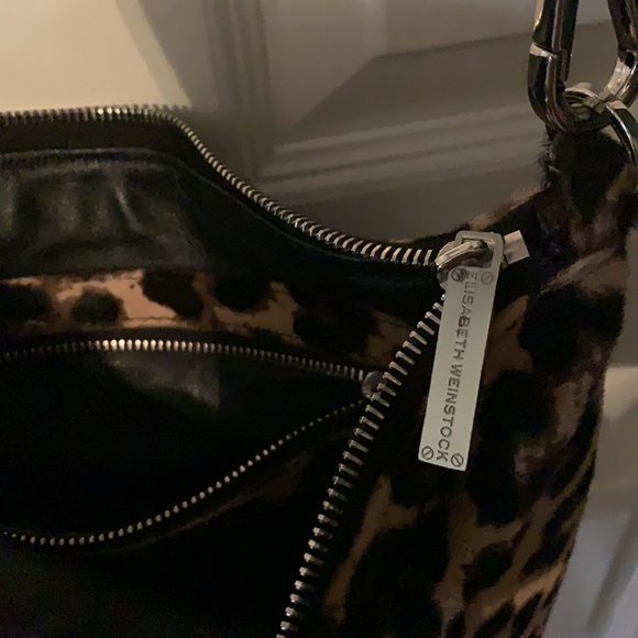 Elizabeth Weinstock leopard calf bag - Picture 3 of 6